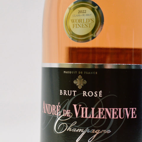 André de Villeneuve Rosé Grand Cru Champagne